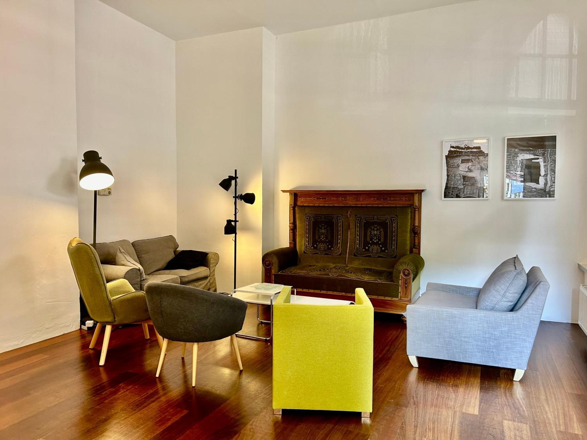 Wohnen Mit Kuenstlerflair In Muenchen Apartment Bagian luar foto