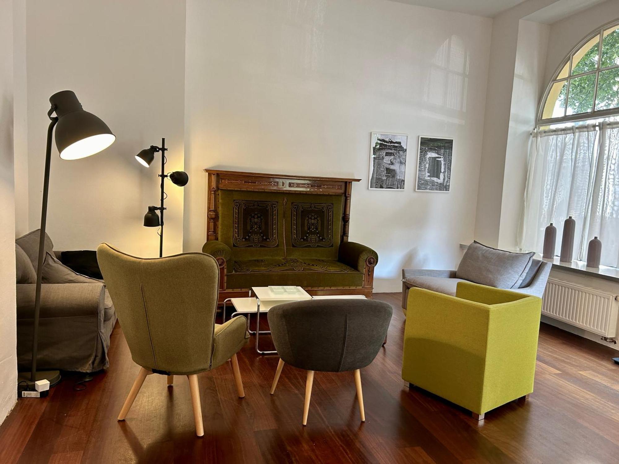 Wohnen Mit Kuenstlerflair In Muenchen Apartment Bagian luar foto
